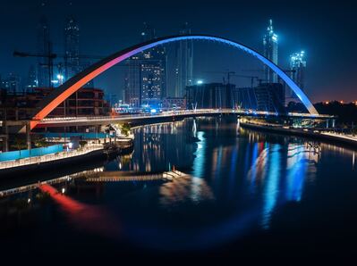 photo locations in Dubai - Dubai Tolerance Bridge