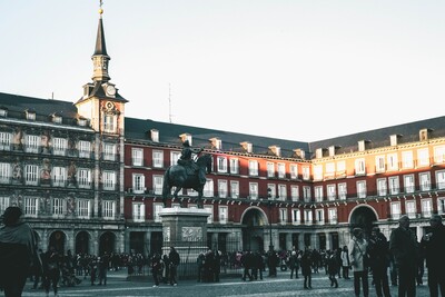 images of Spain - Plaza Mayor, Madrid, Spain