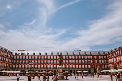 pictures of Spain - Plaza Mayor, Madrid, Spain