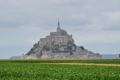 Picture of Mont Saint-Michel from the Causeway  - Mont Saint-Michel from the Causeway 