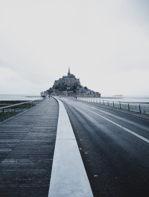 Photo of Mont Saint-Michel from the Causeway  - Mont Saint-Michel from the Causeway 