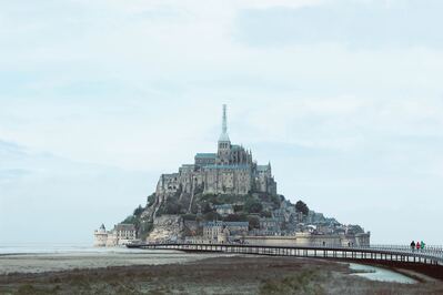 Image of Mont Saint-Michel from the Causeway  - Mont Saint-Michel from the Causeway 
