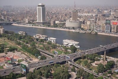 Image of View from Cairo Tower - View from Cairo Tower