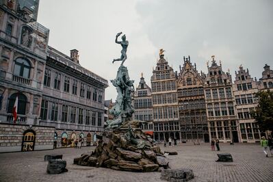 Belgium images - Antwerp Grote Markt 