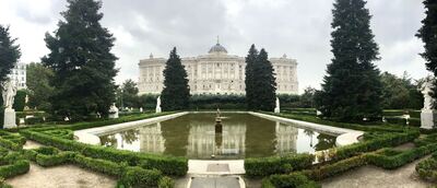Picture of Royal Palace from Sabatini Gardens - Royal Palace from Sabatini Gardens
