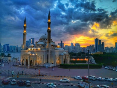 Sharjah photography spots - Sharjah Mosque