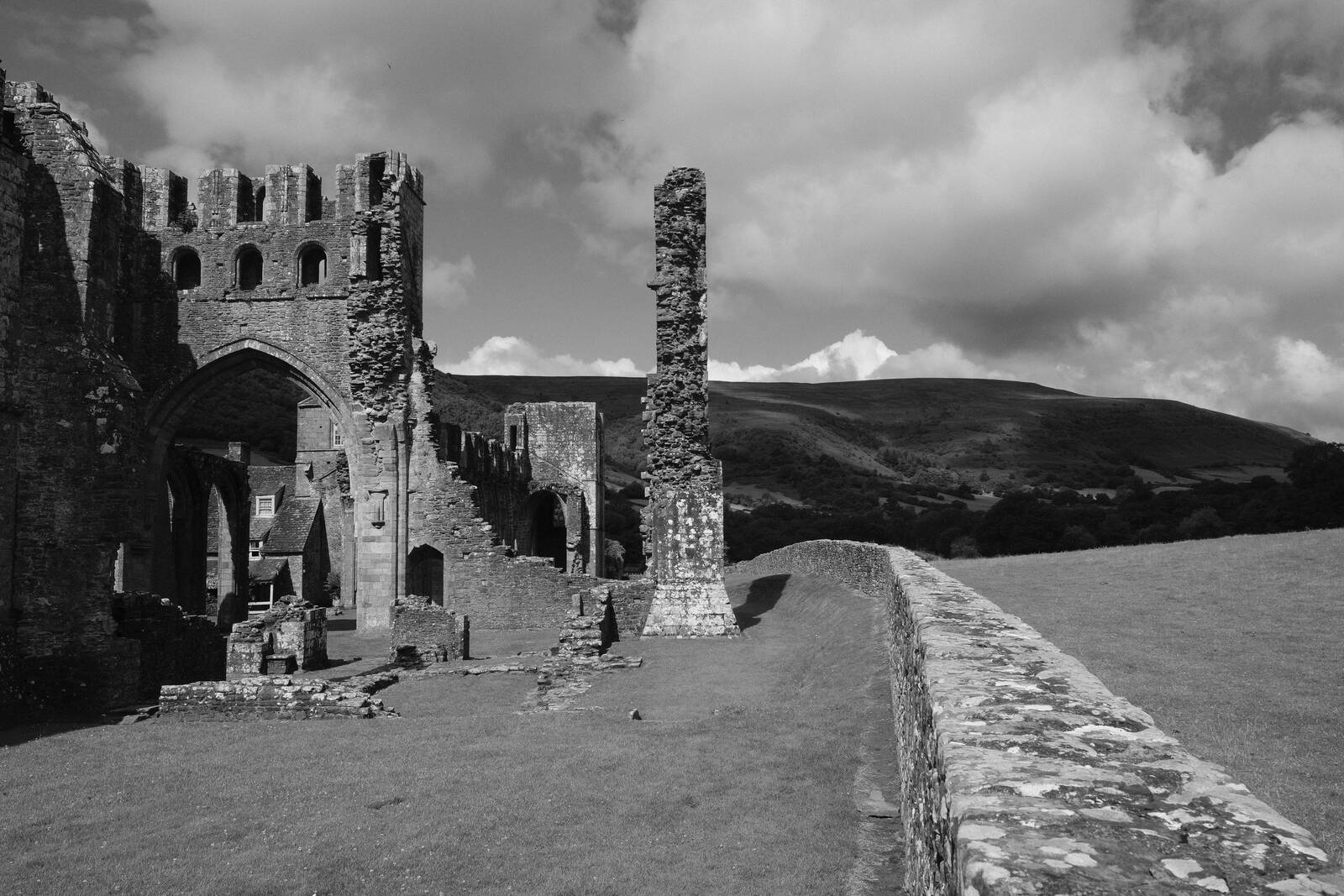 Image of Llanthony Priory by Andreas Marjoram