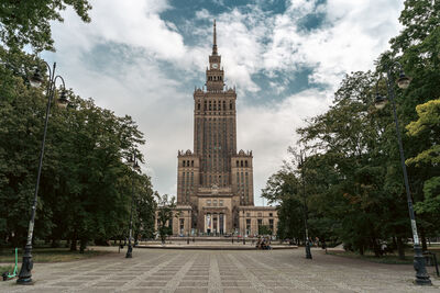 Poland pictures - Palace of Culture and Science - Exterior