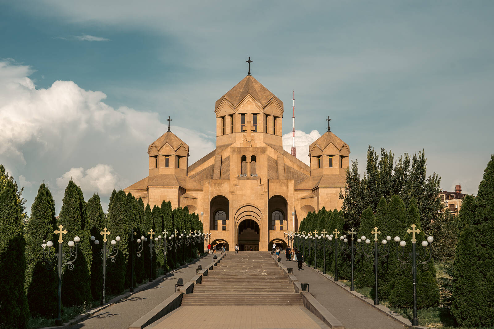 Image of Saint Gregory the Illuminator - Yerevan Cathedral by James Billings.