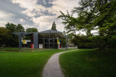 images of Zurich - Pavillon Le Corbusier