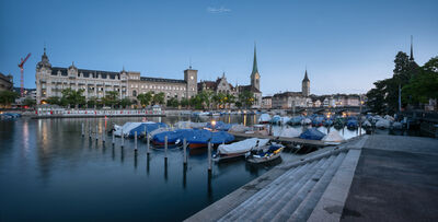 Zurich photography spots - Limmatquai South