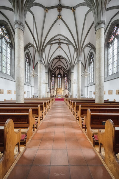 photo locations in Liechtenstein - Cathedral St Florin