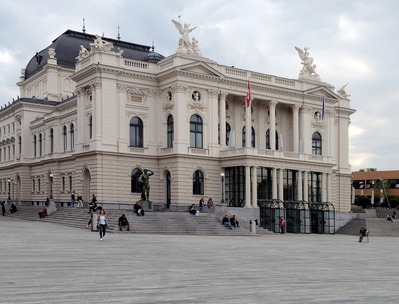images of Switzerland - Zurich Opera House (Opernhaus Zurich)