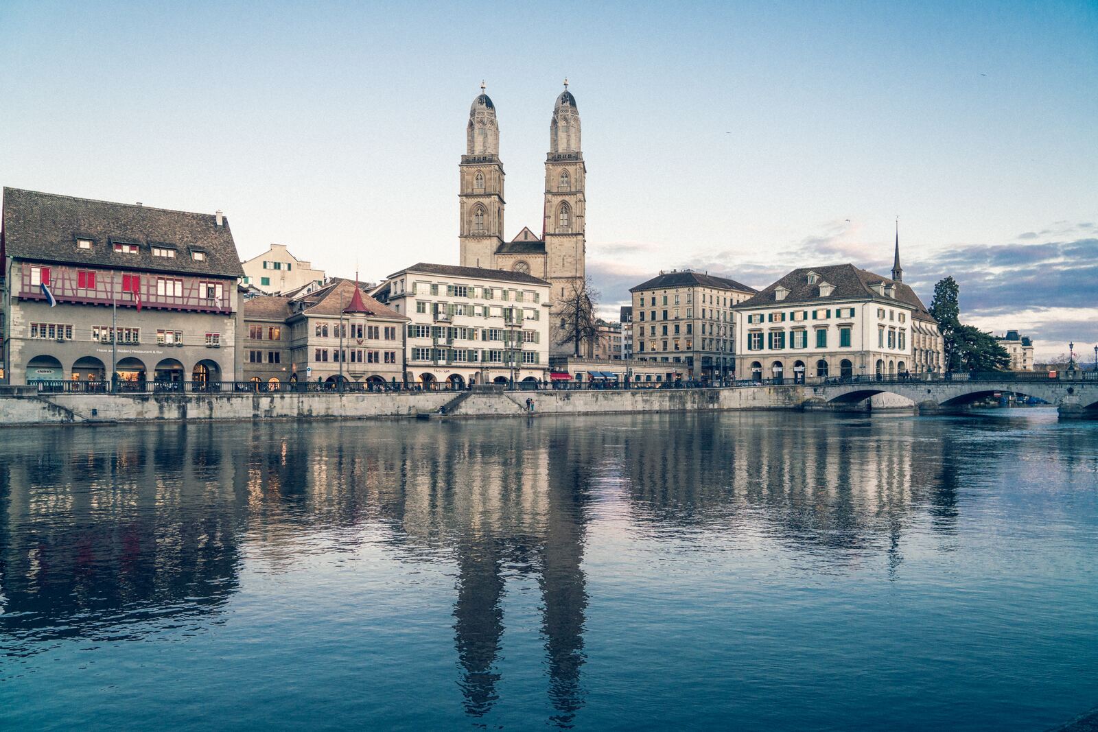 Image of Rathausbrucke & Storchen Hotel Zurich by Team PhotoHound