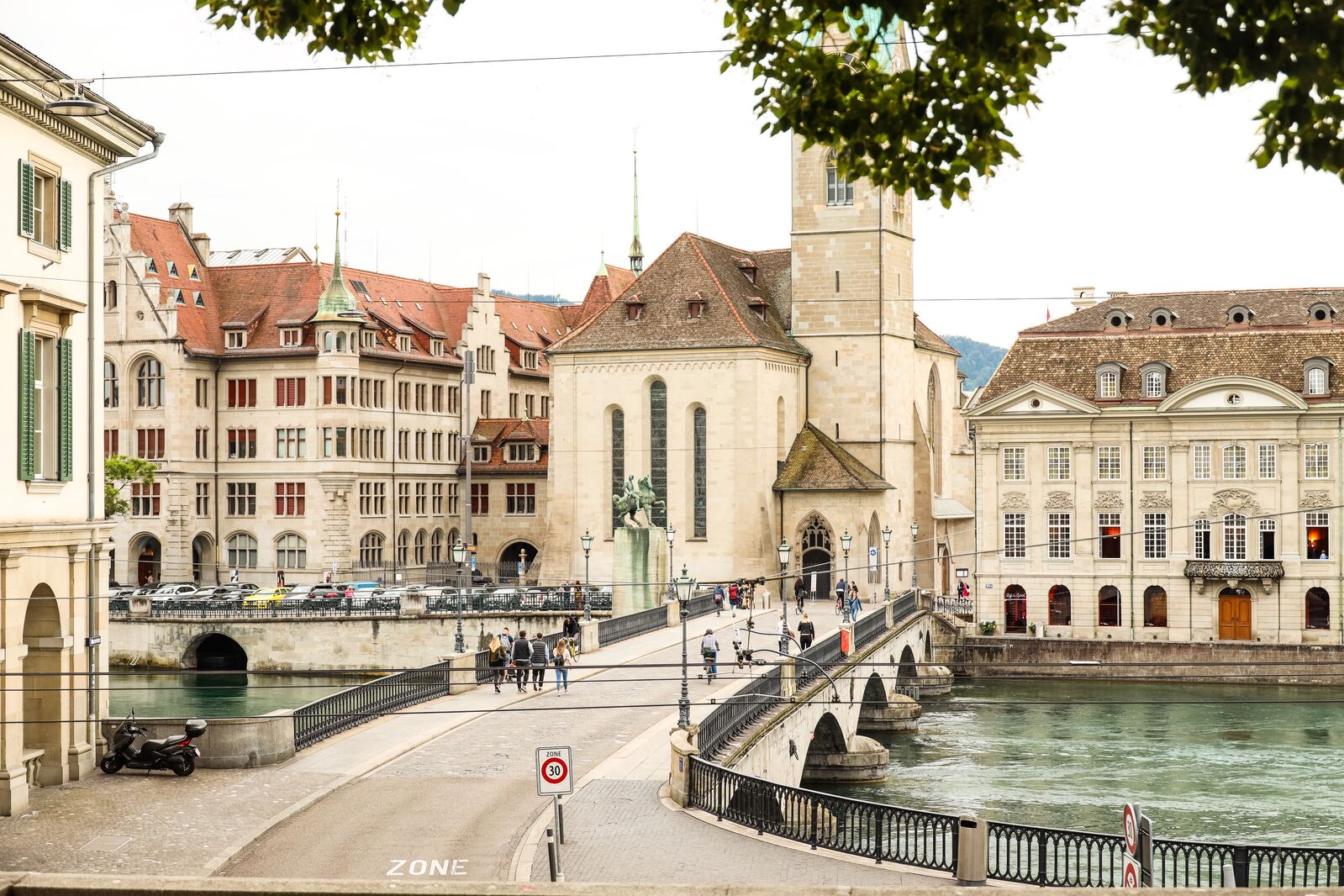 Image of Elevated Viewpoint of Münsterbrücke by Team PhotoHound