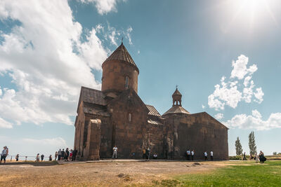 photography spots in Armenia - Saghmosavank Monastery & Gorge