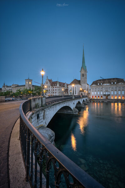 Switzerland images - Münsterbrücke Zürich