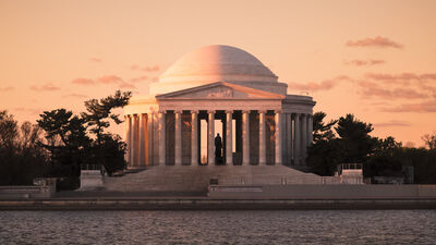 Jefferson Memorial on the tidal basin