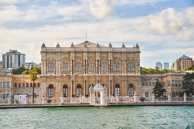 View of Dolmabahçe Palace
