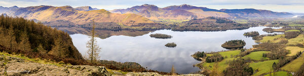 The view from Walla Crag.