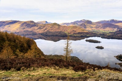 The view from Walla Crag.