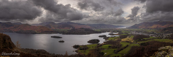The view from Walla Crag.
