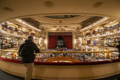 Argentina photography spots - El Ateneo Bookshop
