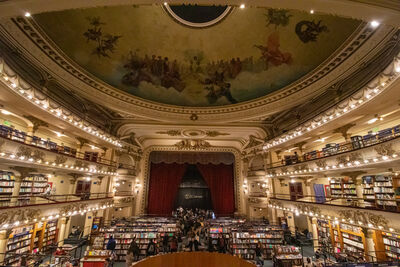 pictures of Argentina - El Ateneo Bookshop
