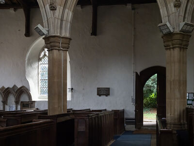 St Peter and St Paul Church, Chipping Warden interior