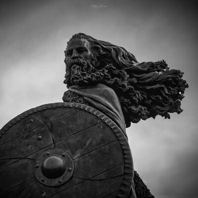 Norway photos - King Harald I Fairhair Statue