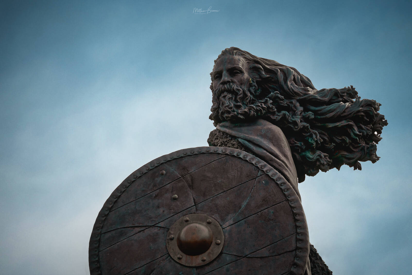 Image of King Harald I Fairhair Statue by Mathew Browne