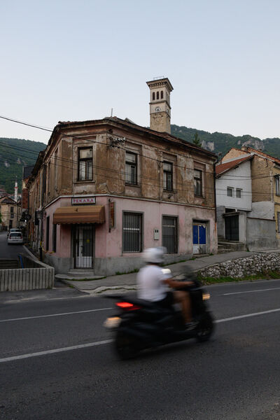 Sahat kula or clock tower of Travnik