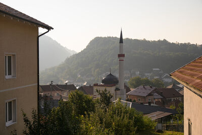 Elevated views on Travnik