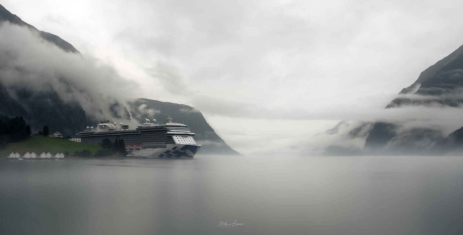 Image of Skjolden Sognefjorden Viewpoint by Mathew Browne