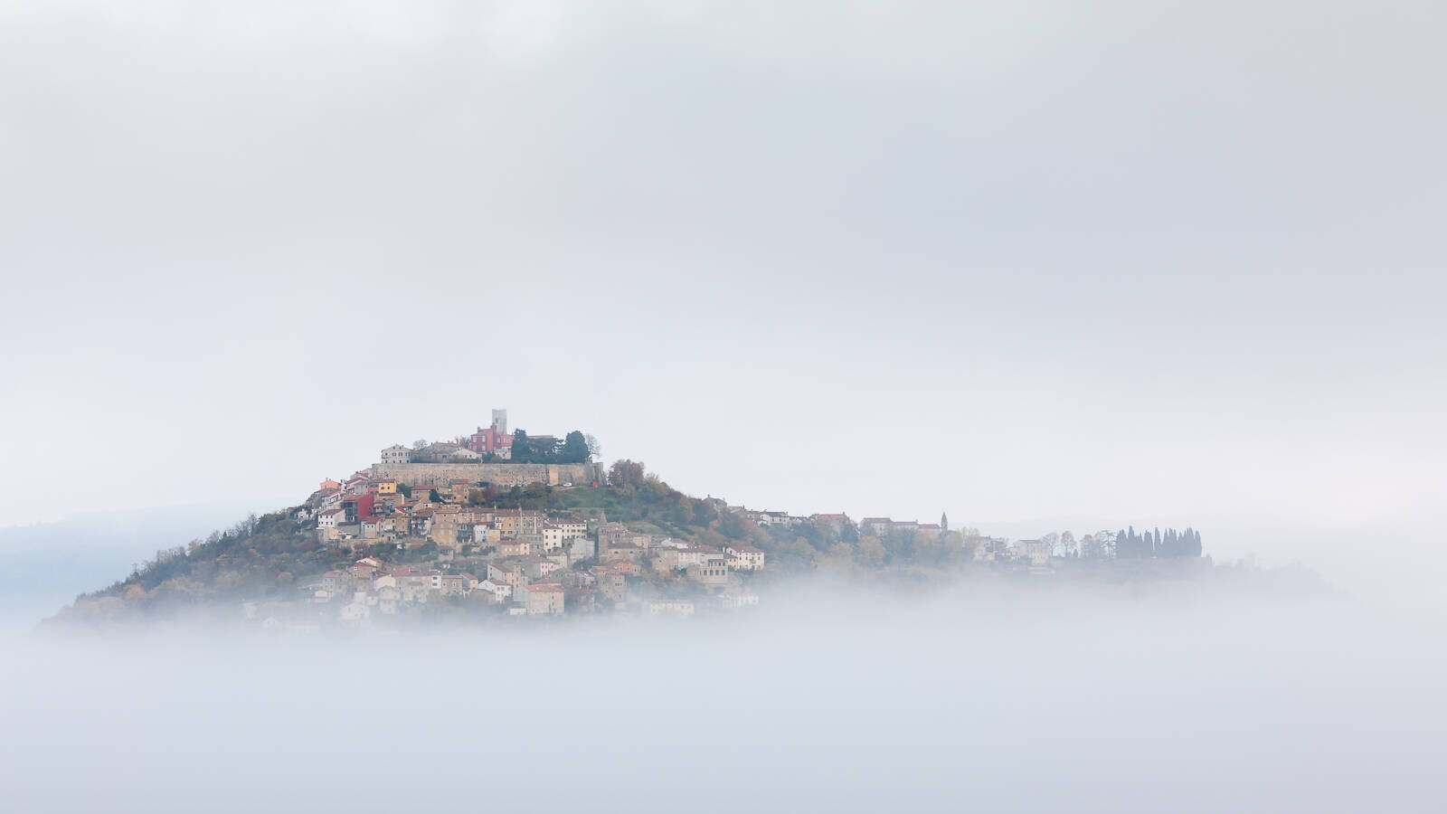 Image of Motovun Town View by Daniel Knezevic
