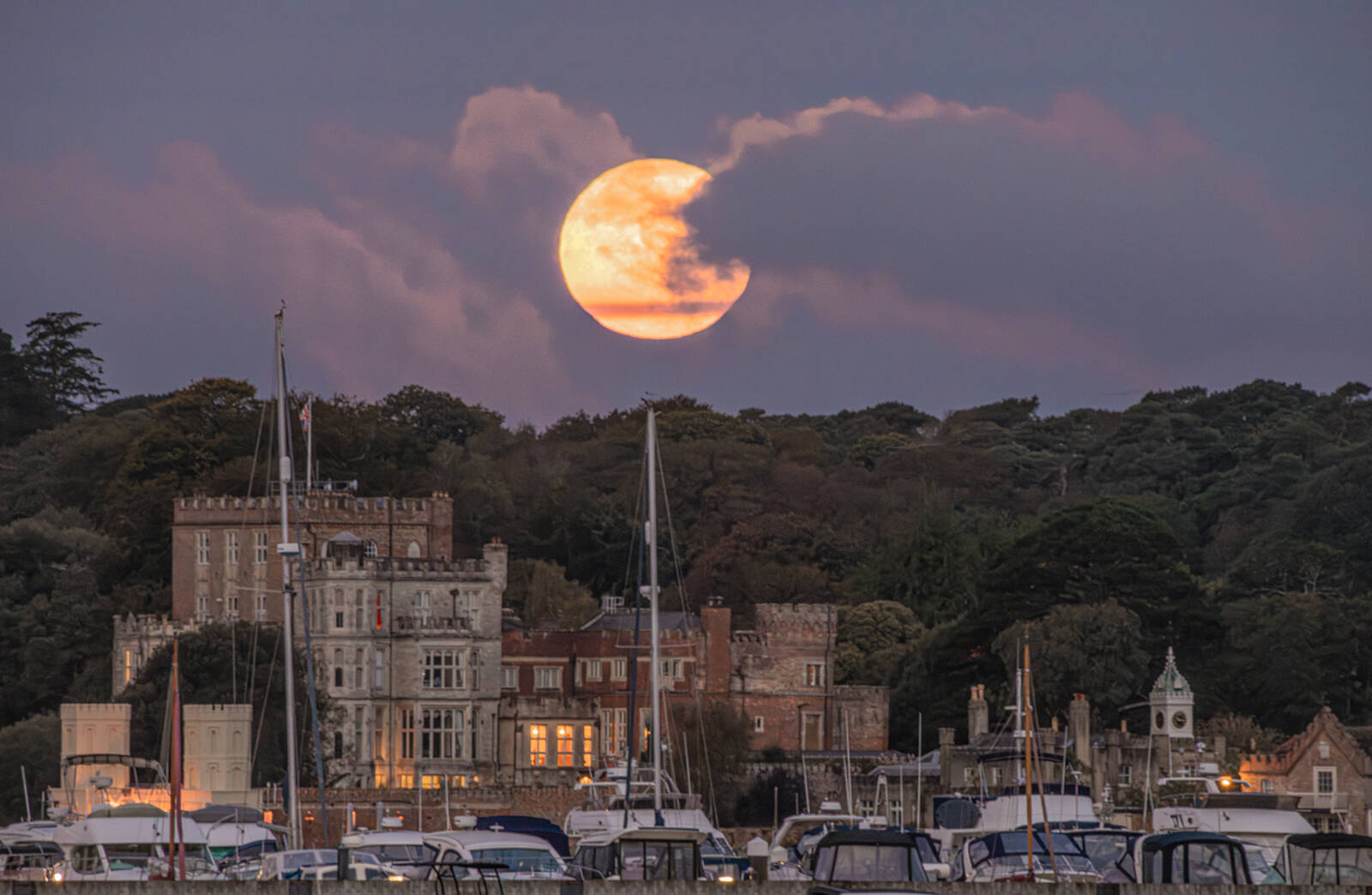 Image of View of Brownsea Castle  by michael bennett