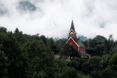 Norway instagram spots - Olden New Church