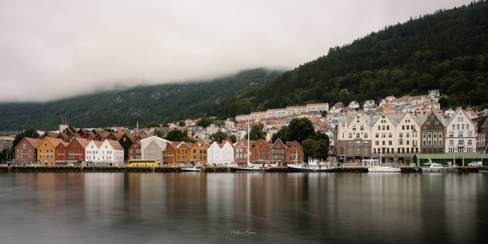 Image of Bryggen View by Mathew Browne