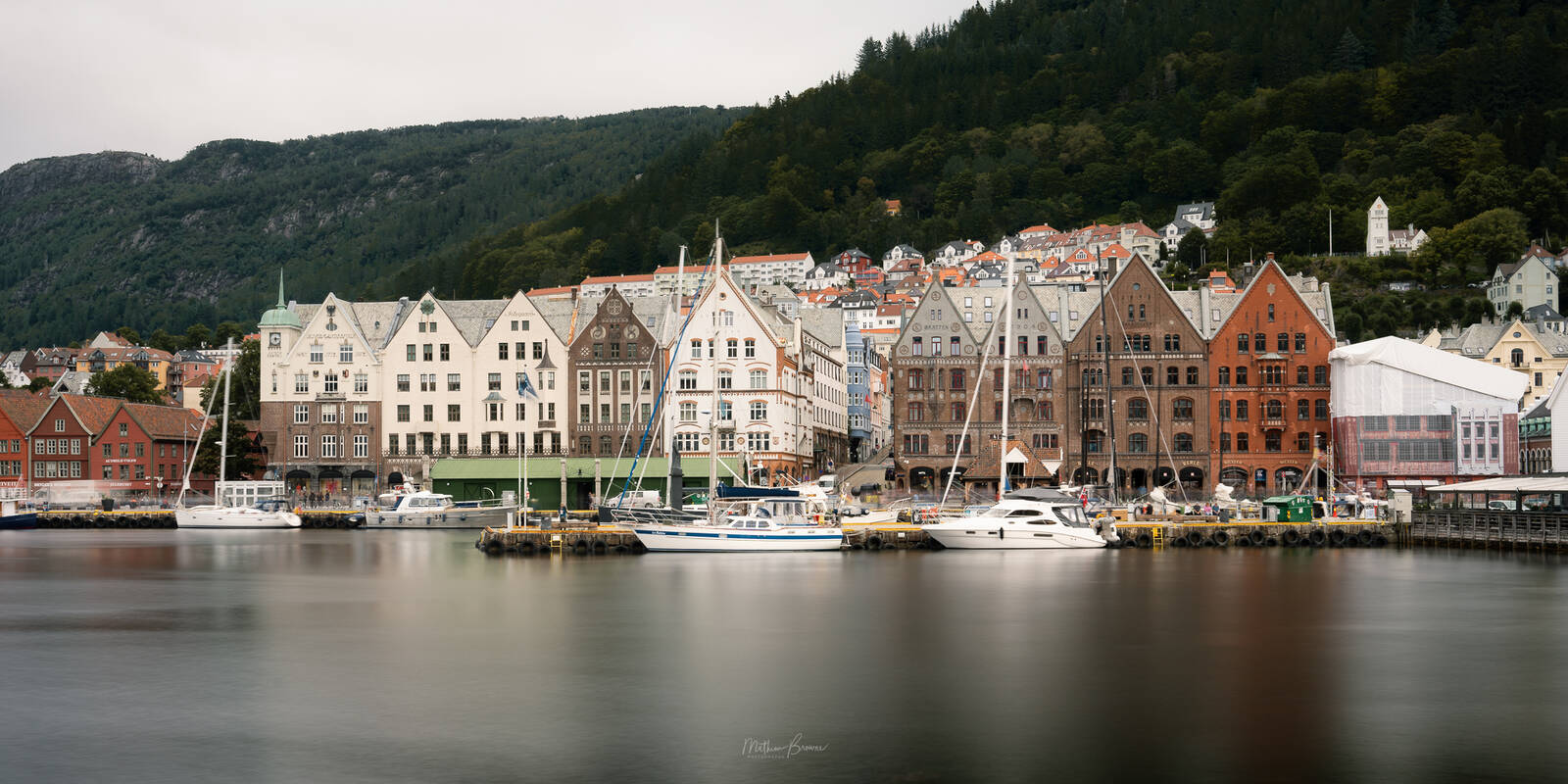 Image of Bryggen View by Mathew Browne