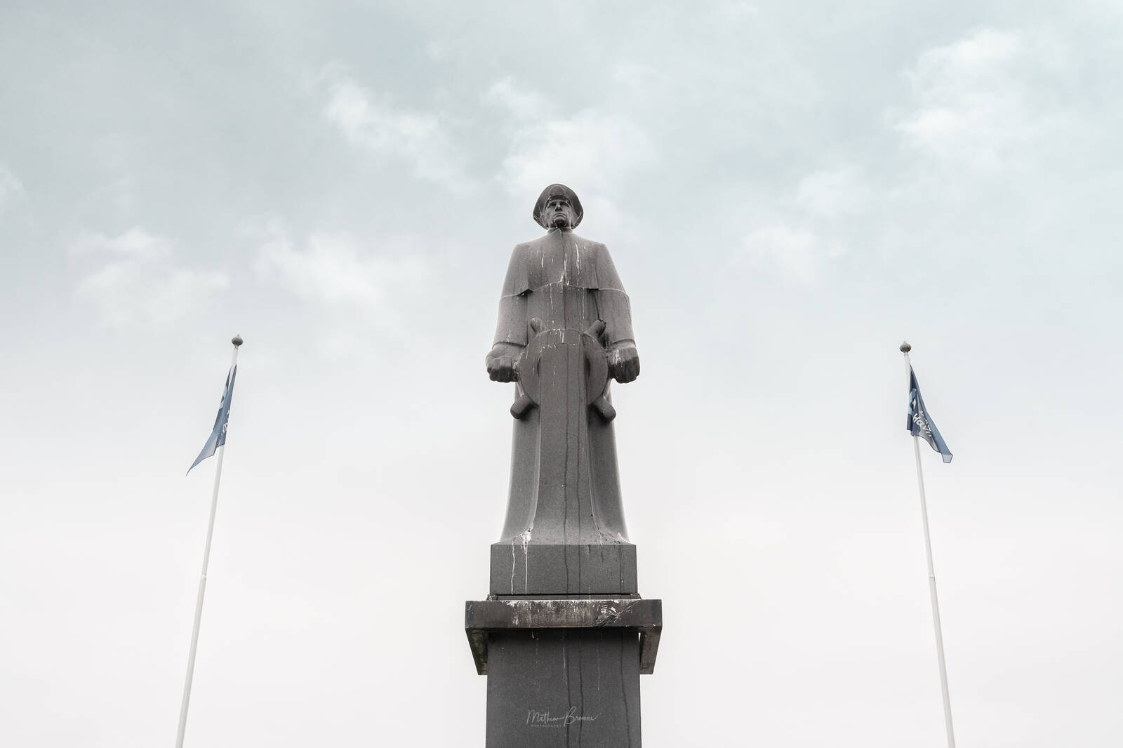 Image of Shetlands-Larsen Monument by Mathew Browne