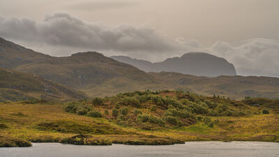 View from the highest point towards Suilven
