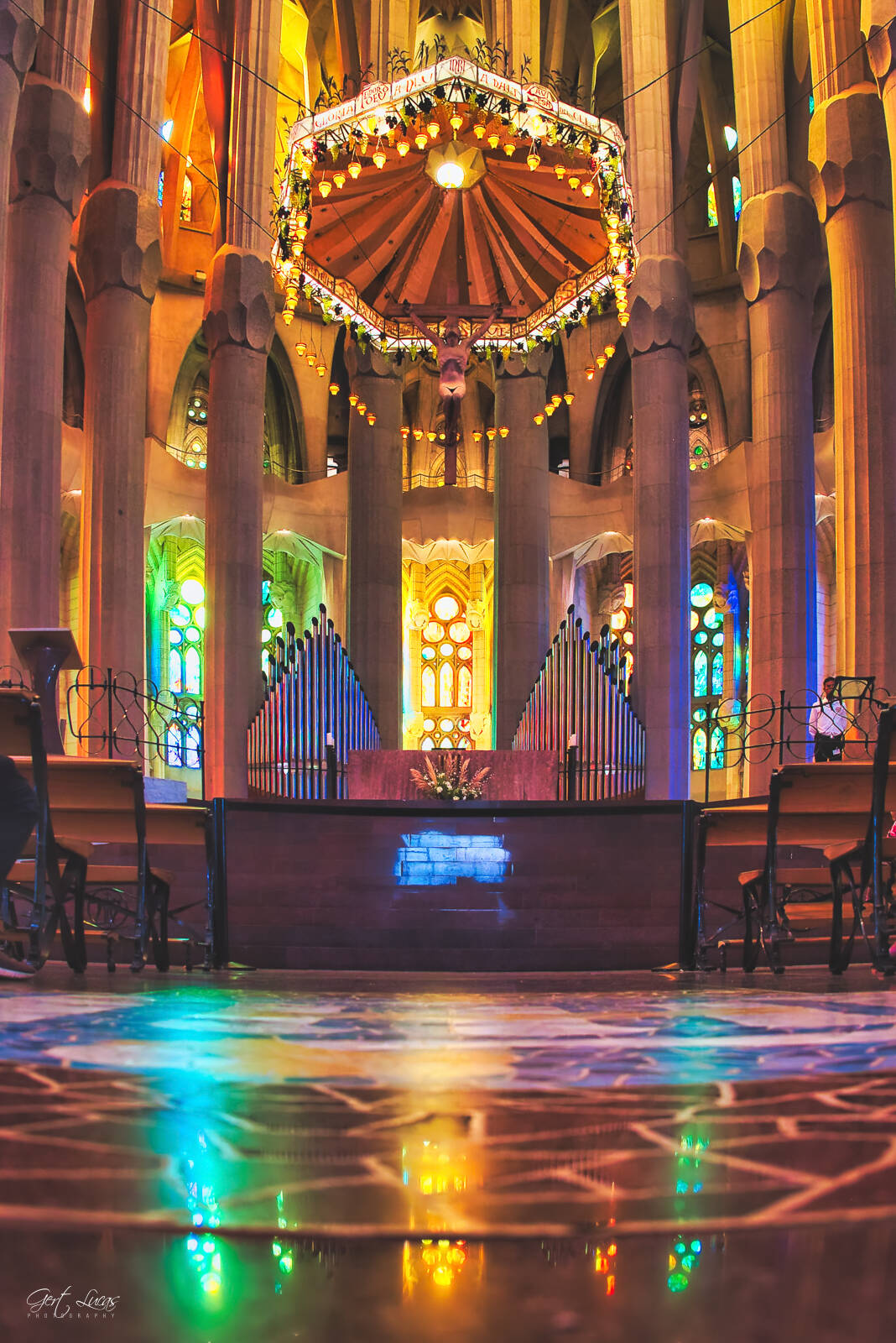Image of Sagrada Familia - Interior by Gert Lucas