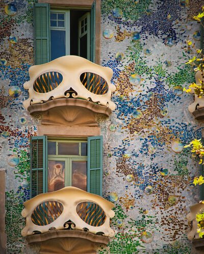 Spain photos - Casa Batlló - Exterior