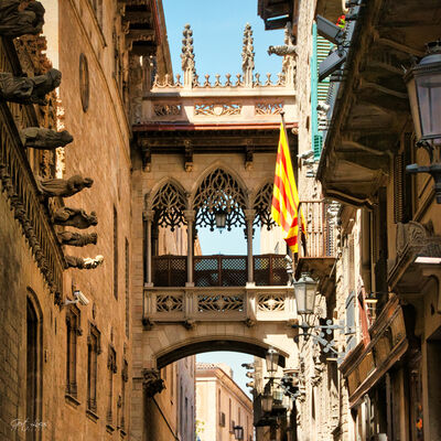 pictures of Barcelona - Carrer Del Bisbe