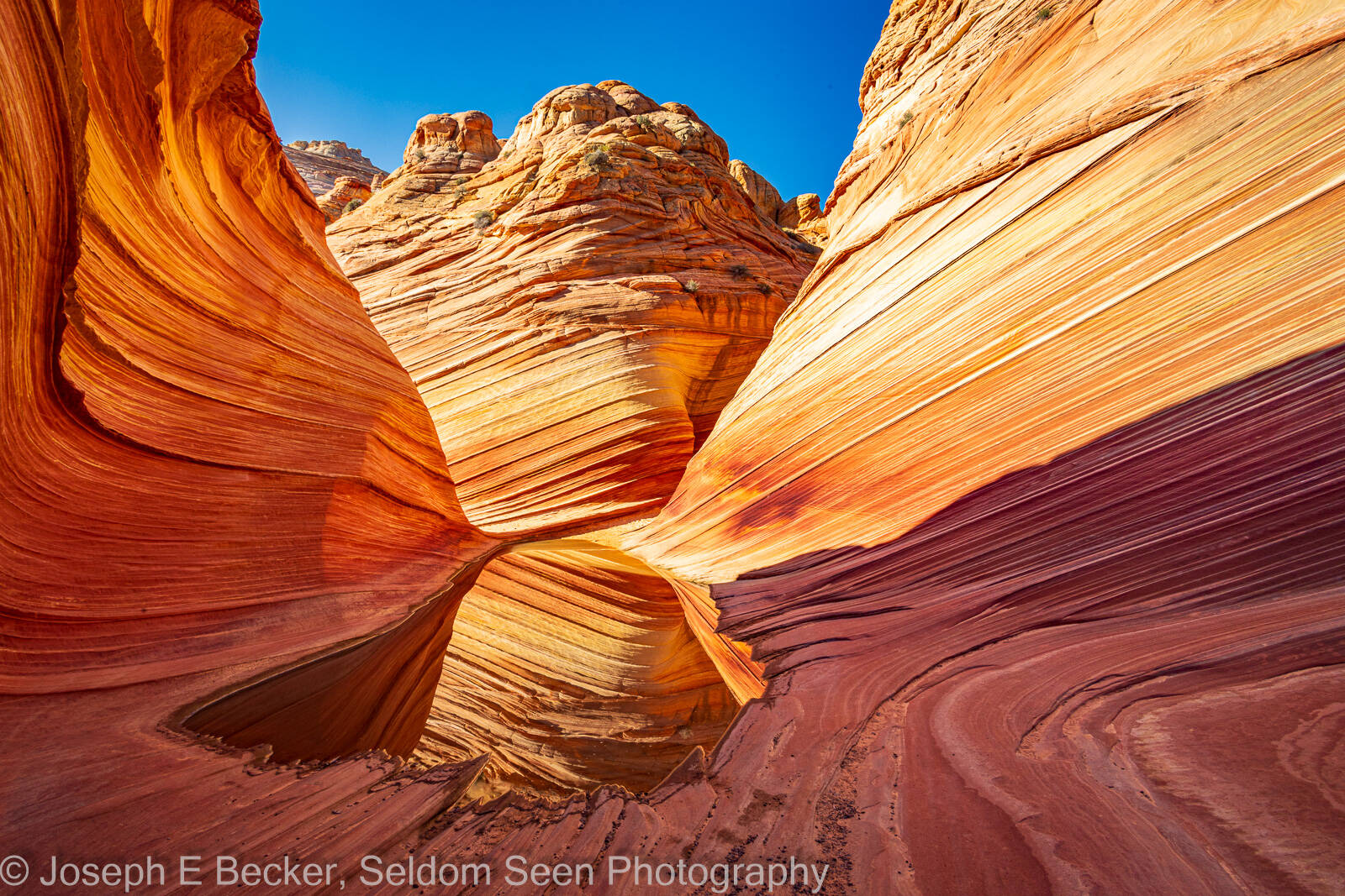 Image of Coyote Butte North - The Wave Main Entrance by Joe Becker