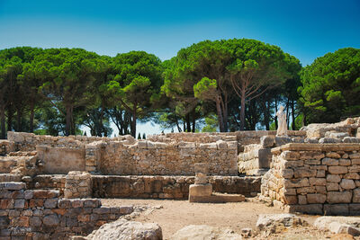 photo spots in Spain - Archeological Site of Empuries