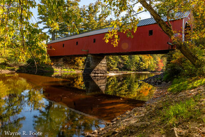 New Hampshire photography spots - Sawyers Crossing Covered Bridge
