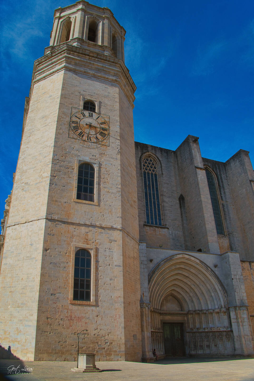 Image of Girona Cathedral - Exterior by Gert Lucas