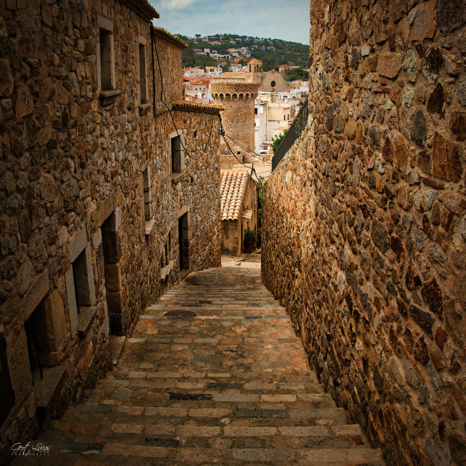 Image of Tossa de Mar - Old town by Gert Lucas
