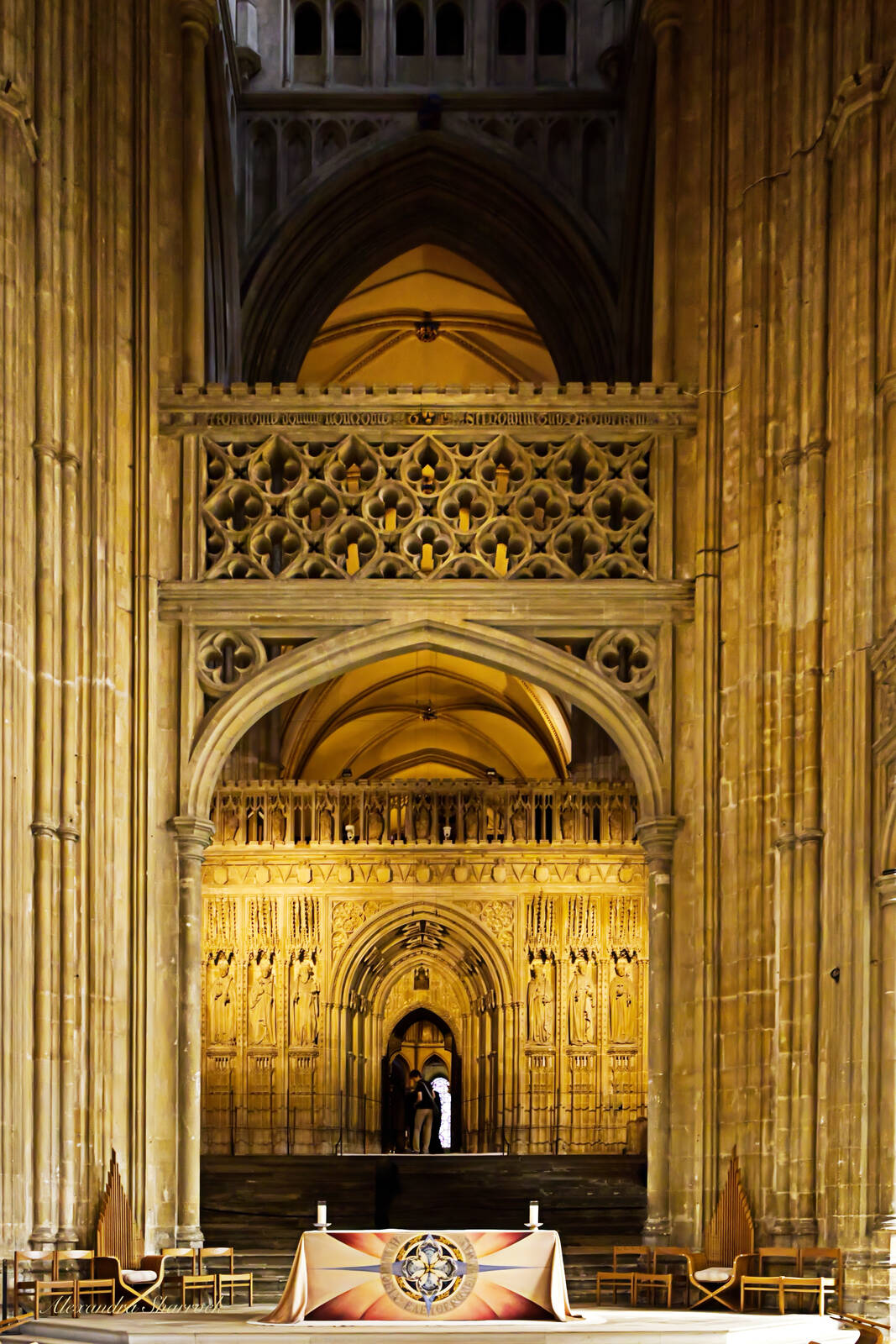 Image of Canterbury Cathedral - Interior by Alexandra Sharrock